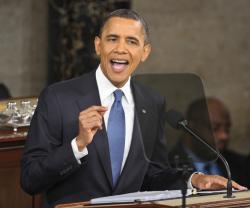 US President Barack Obama delivers the annual State of the Union address for 2011.