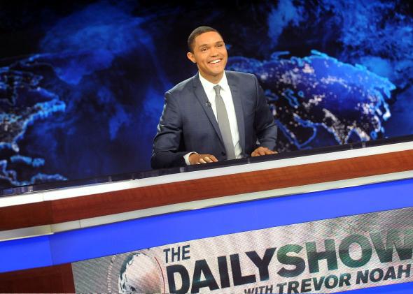 Trevor Noah hosts Comedy Central's "The Daily Show with Trevor N