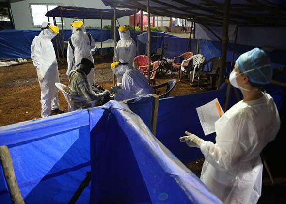 Ebola Treatment Sierra Leone.