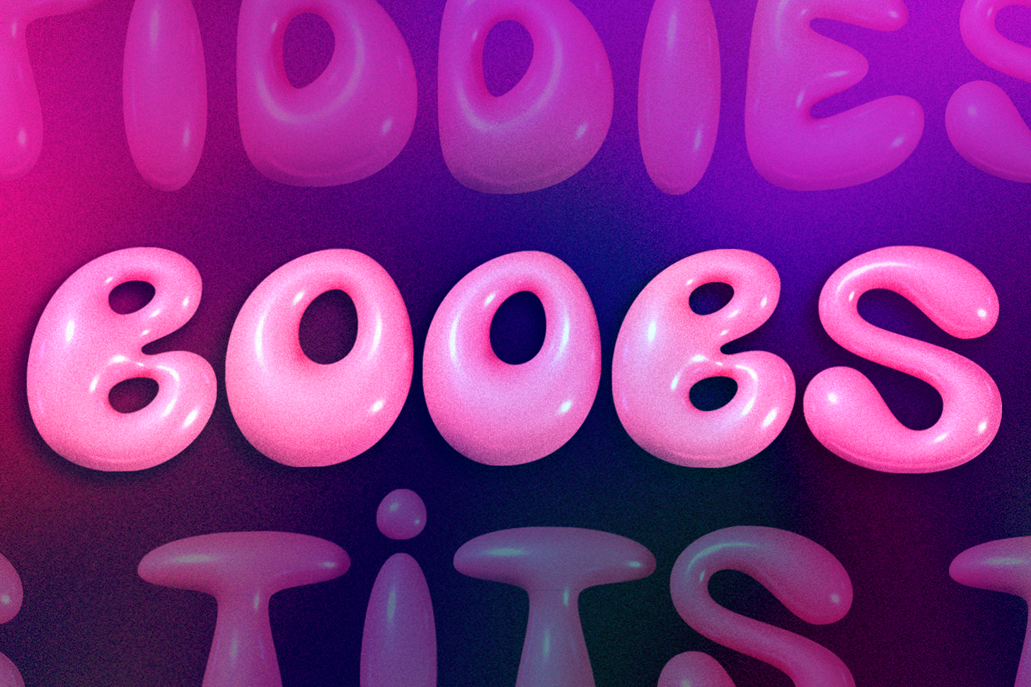 Boobs, tits, tiddies: Surely we can do better than this for breasts.