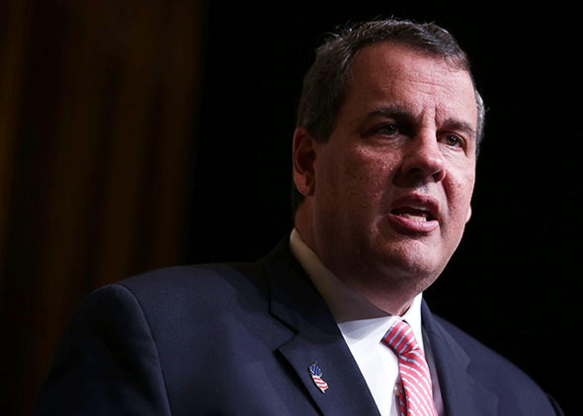 New Jersey Gov. Chris Christie speaks during the Road to Majority conference on June 19, 2015, in Washington, D.C.