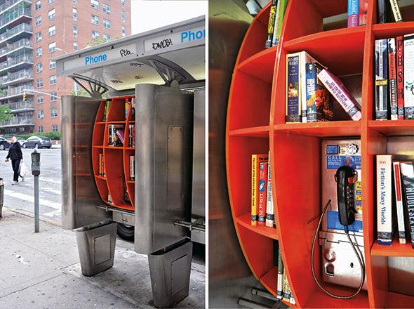 "I'm interested in pay phones because they are both anachronistic and quotidian," says artist John Locke of the motivations behind his "Department of Urban Betterment" project. 