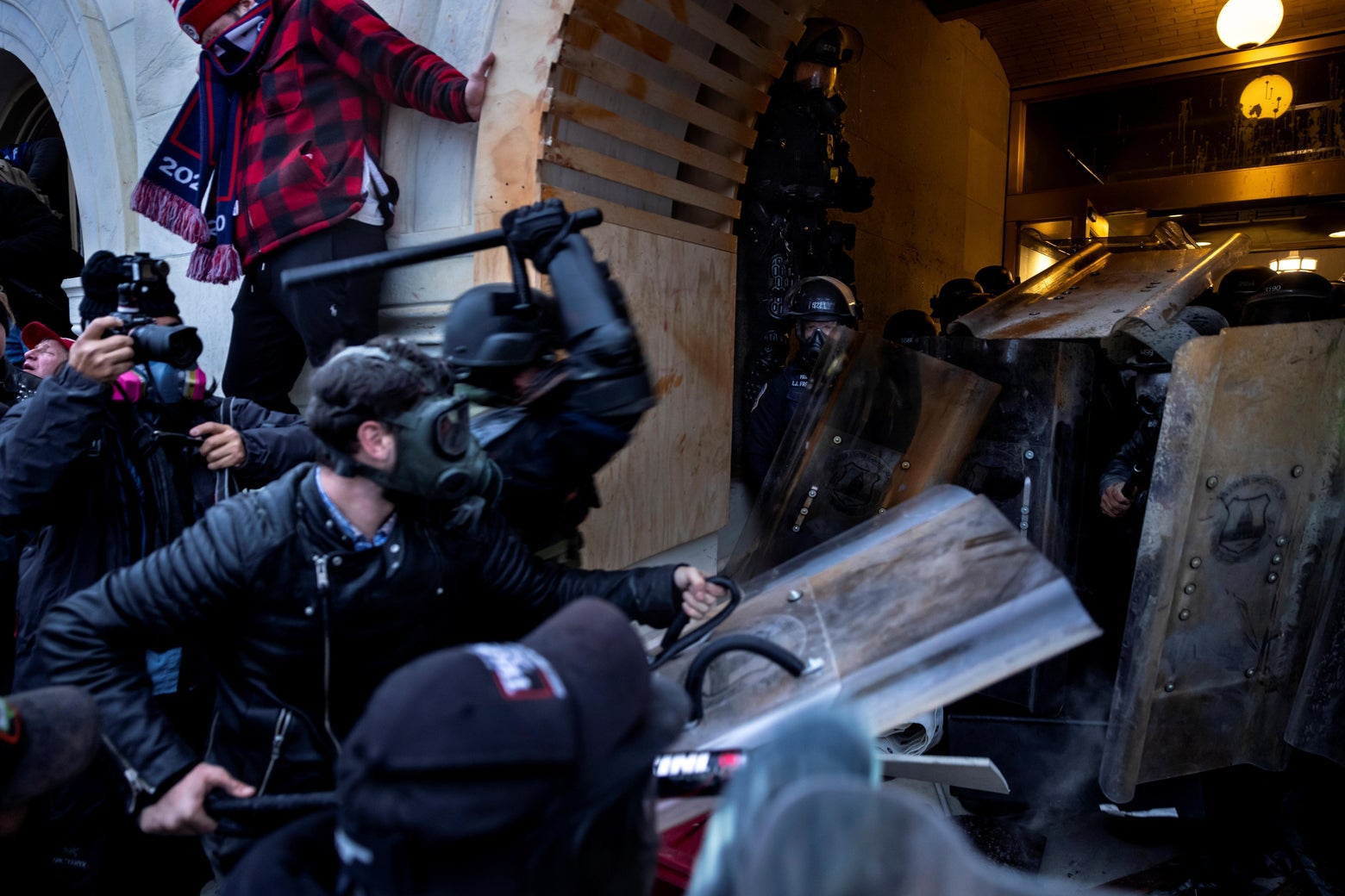 Donald Trump’s embrace of the Jan. 6 rioters used against him in court.