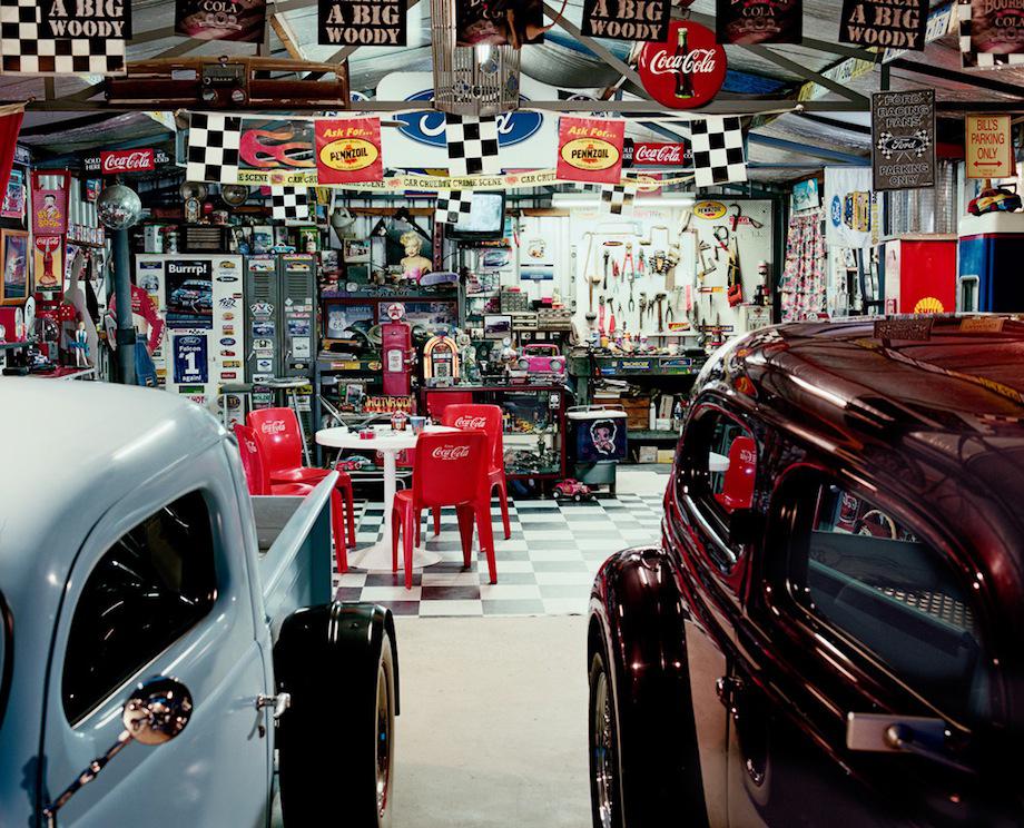 Jasper White photographs man caves in rural Australia.