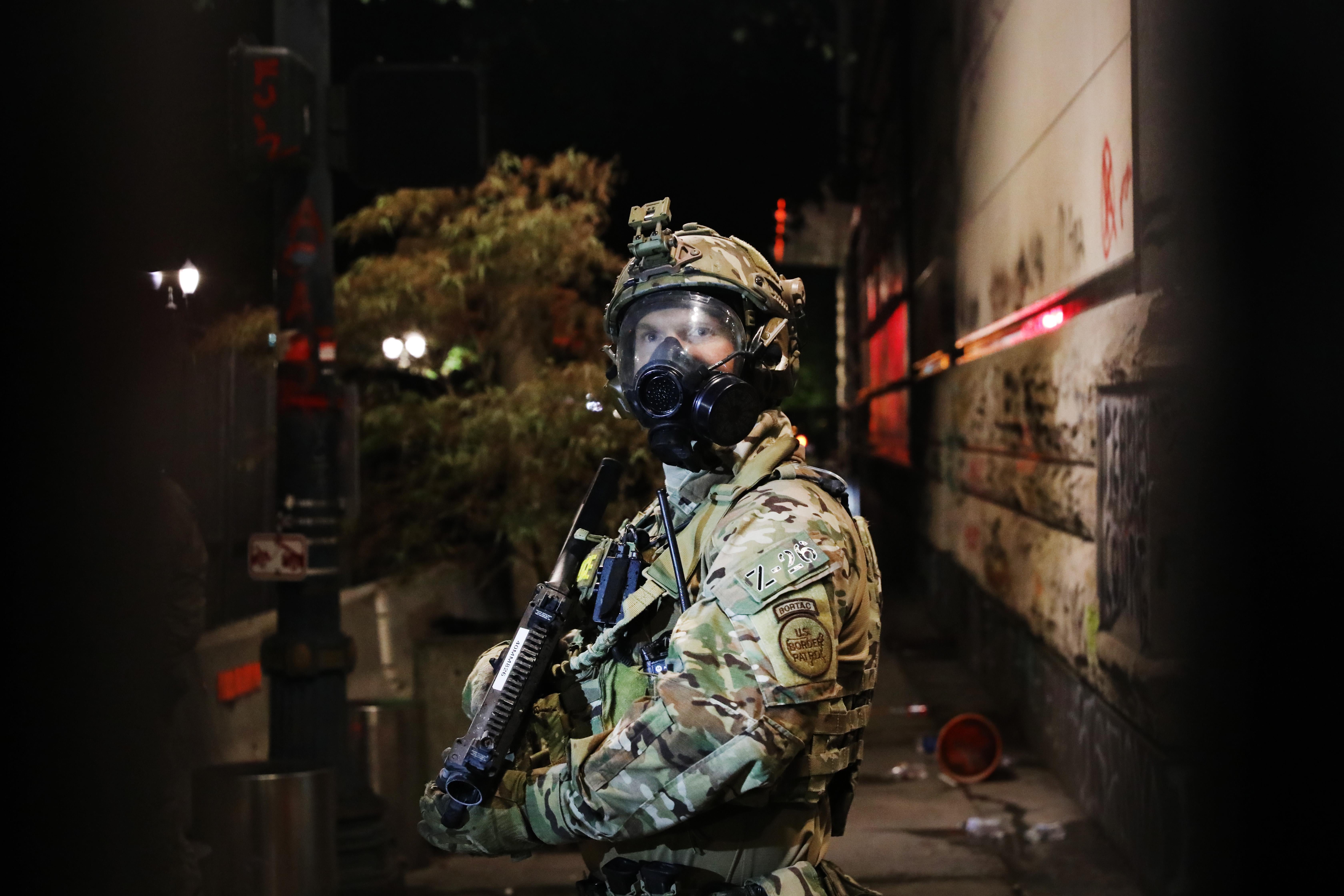 Judge Rejects Oregon's Bid to Stop Federal Agents in Unmarked Cars Arresting Pro..