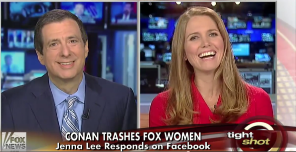 Jenna Lee, Conan O'Brien, and women's legs on Fox News: Celebration and  shame!