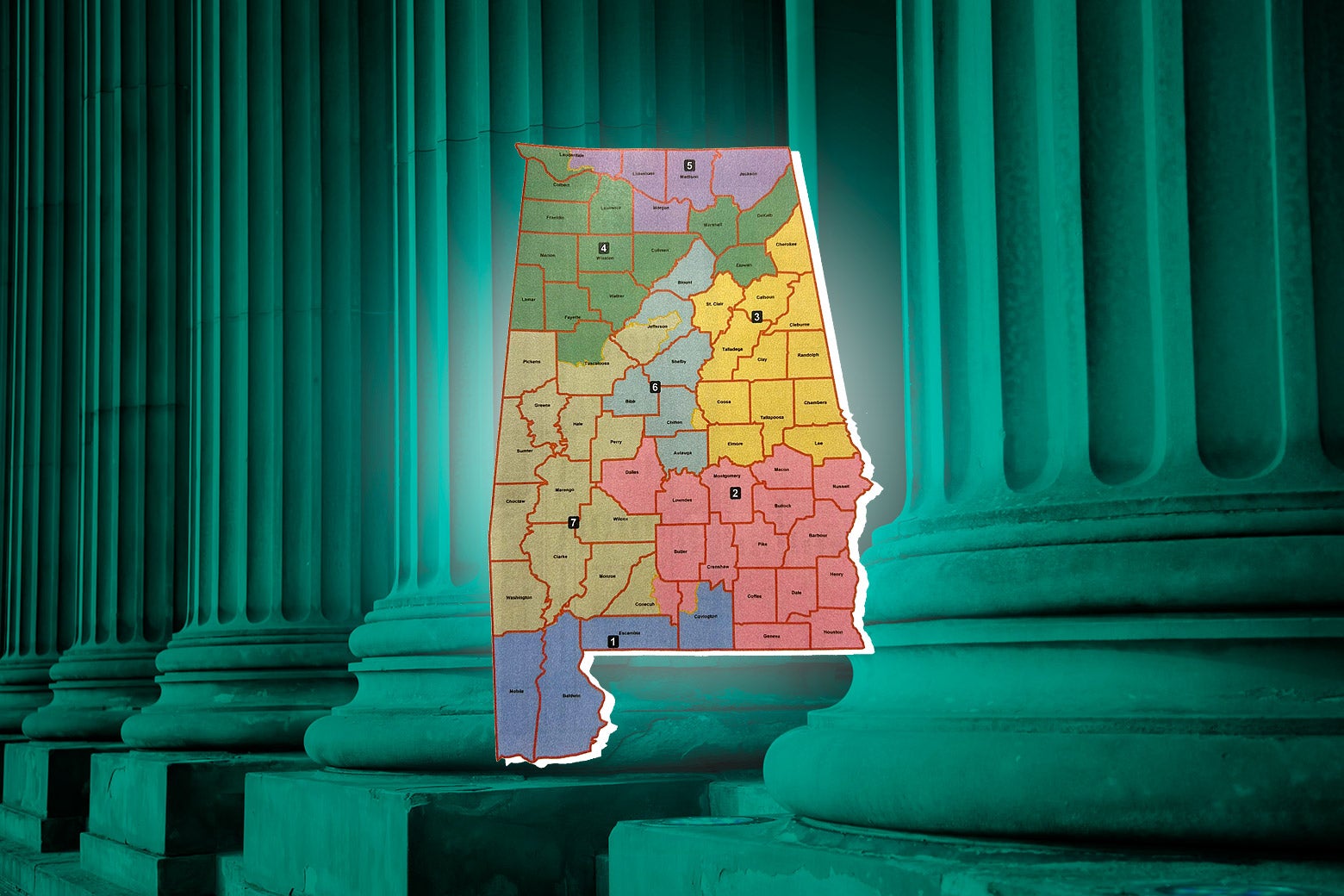 Alabama Republicans dare the Supreme Court to uphold voting rights ruling.