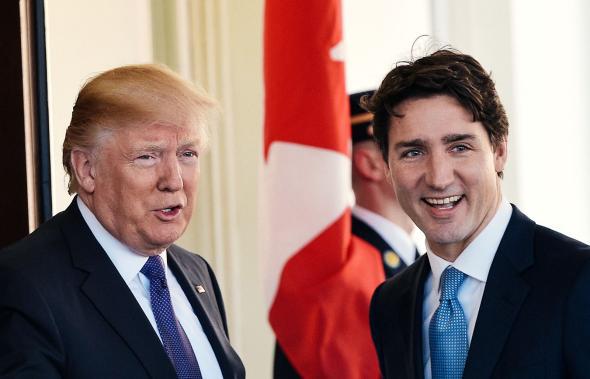Trump Trudeau
