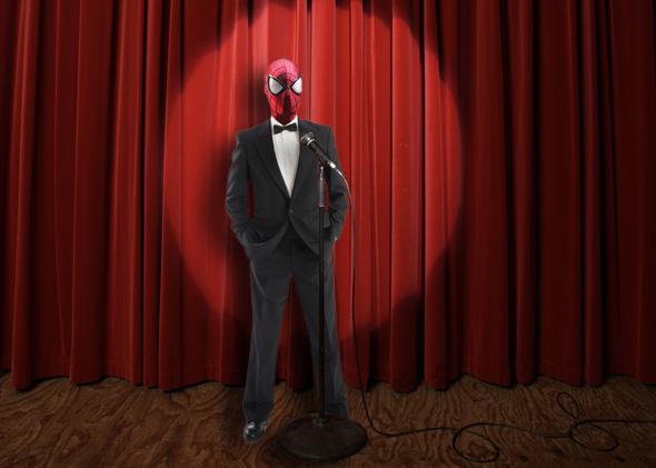 spider man tuxedo suit