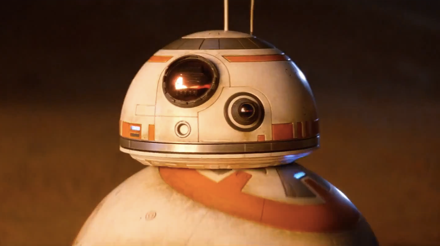 BB-8 in The Force Awakens