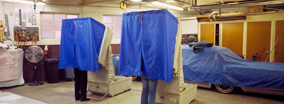 Michael Mergen's Vote covers unique voting locations across America.
