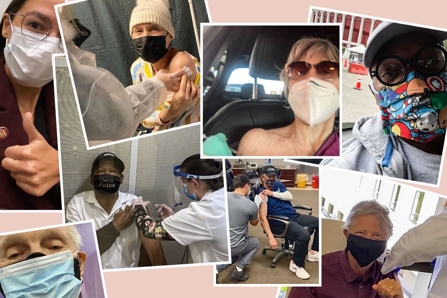 Vaccine selfies Every celebrity vax picture, ranked from worst to best.