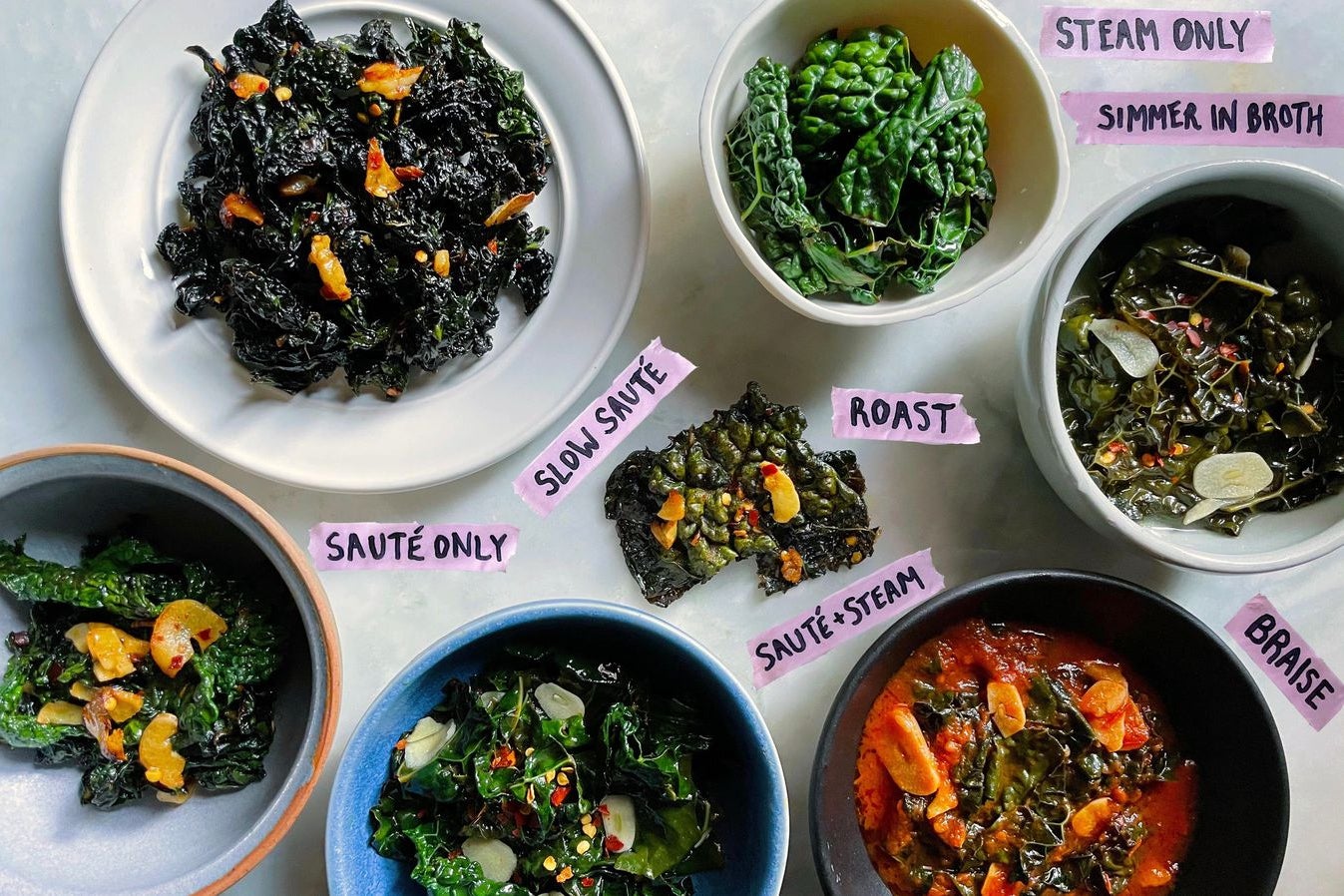 The best way to cook kale: steam, sauté, roast, braise methods tested. - Vimarsana News