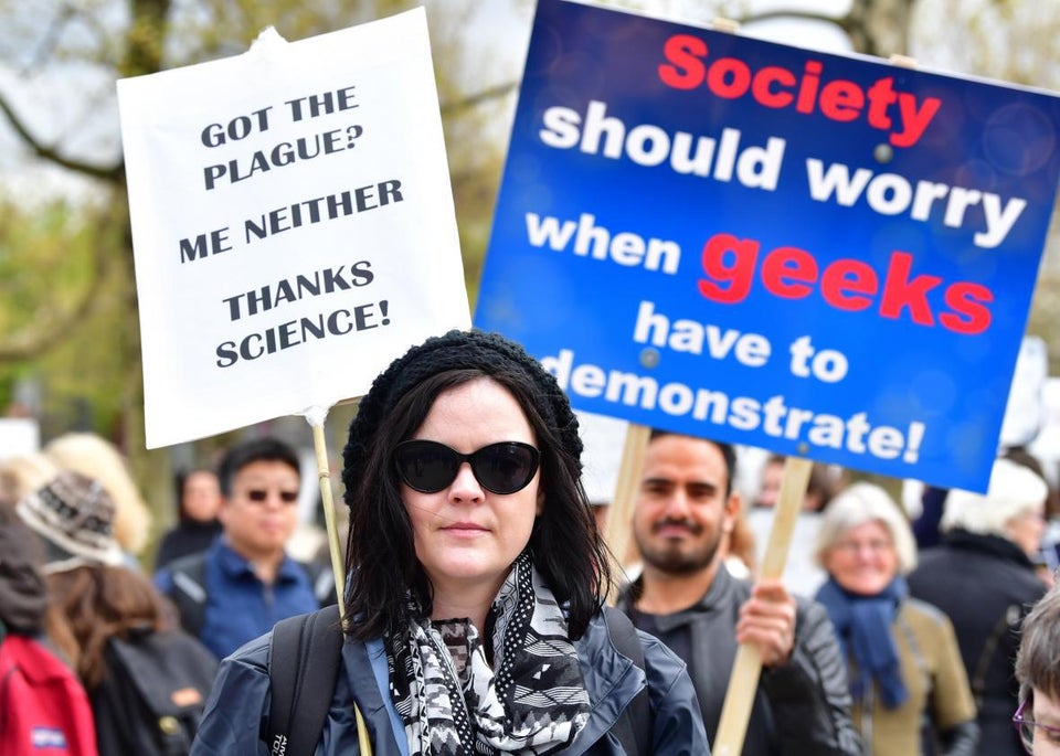 Here are some of the best signs from the march for science.