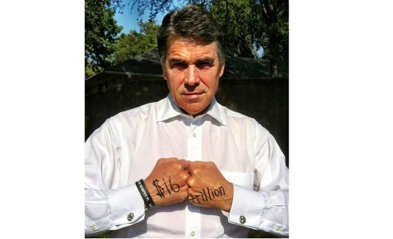 Twitpic via @GovernorPerry.