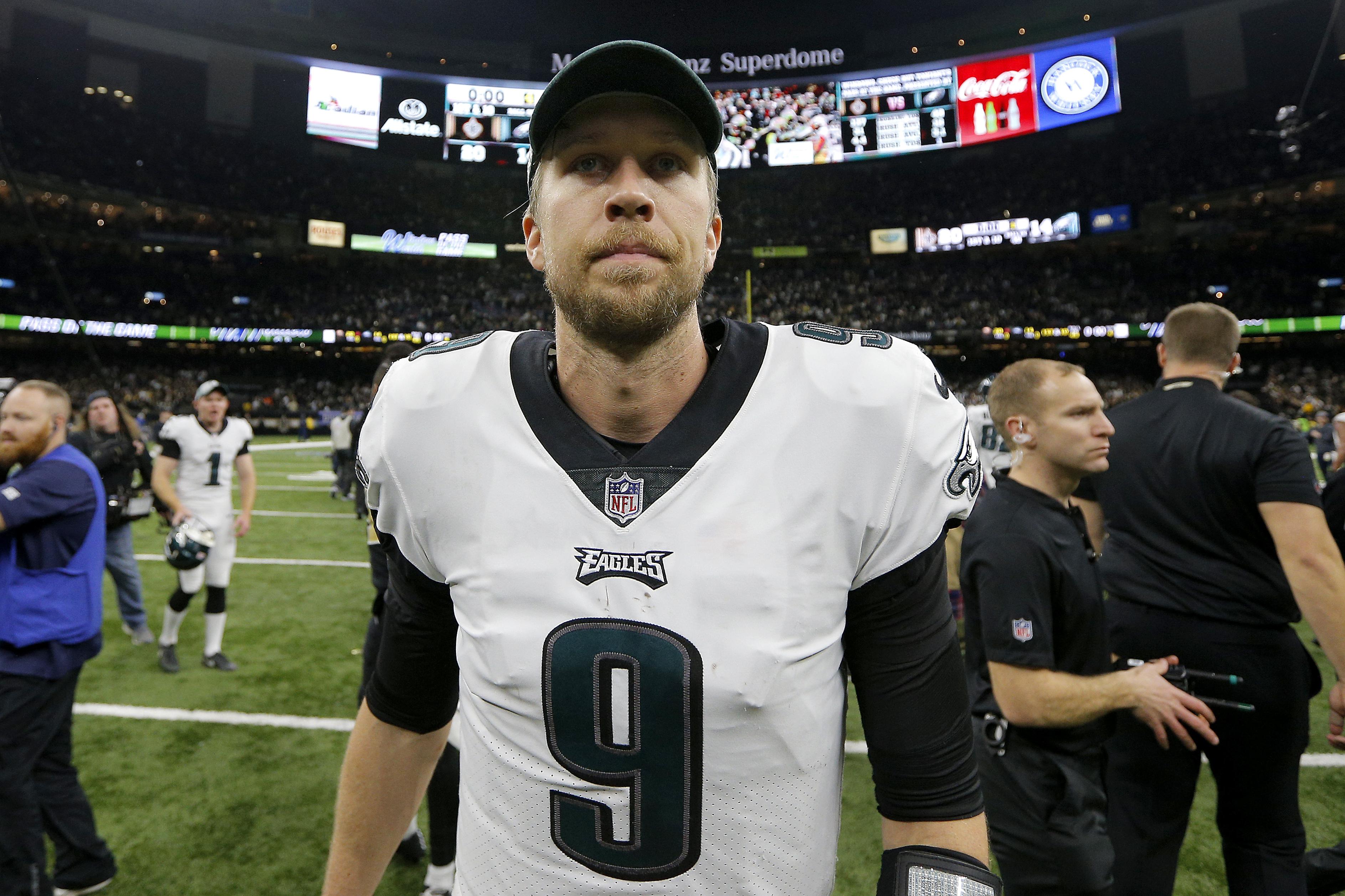 Saints 2019 playoffs: Nick Foles up from his Super dreams.