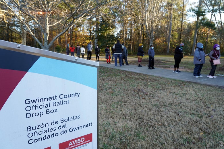 Georgia Republicans Are Already Trying to Restack the Deck by Restricting Absentee Voting Georgia Republicans Are Already Trying to Restack the Deck by Restricting Absentee Voting