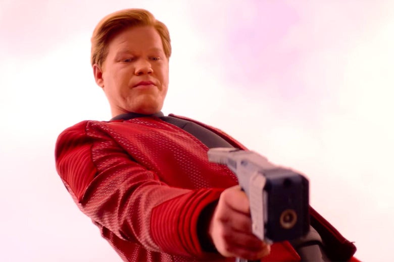 Jesse Plemons as Captain Daly in the “USS Callister” episode in Season 4 of Black Mirror.