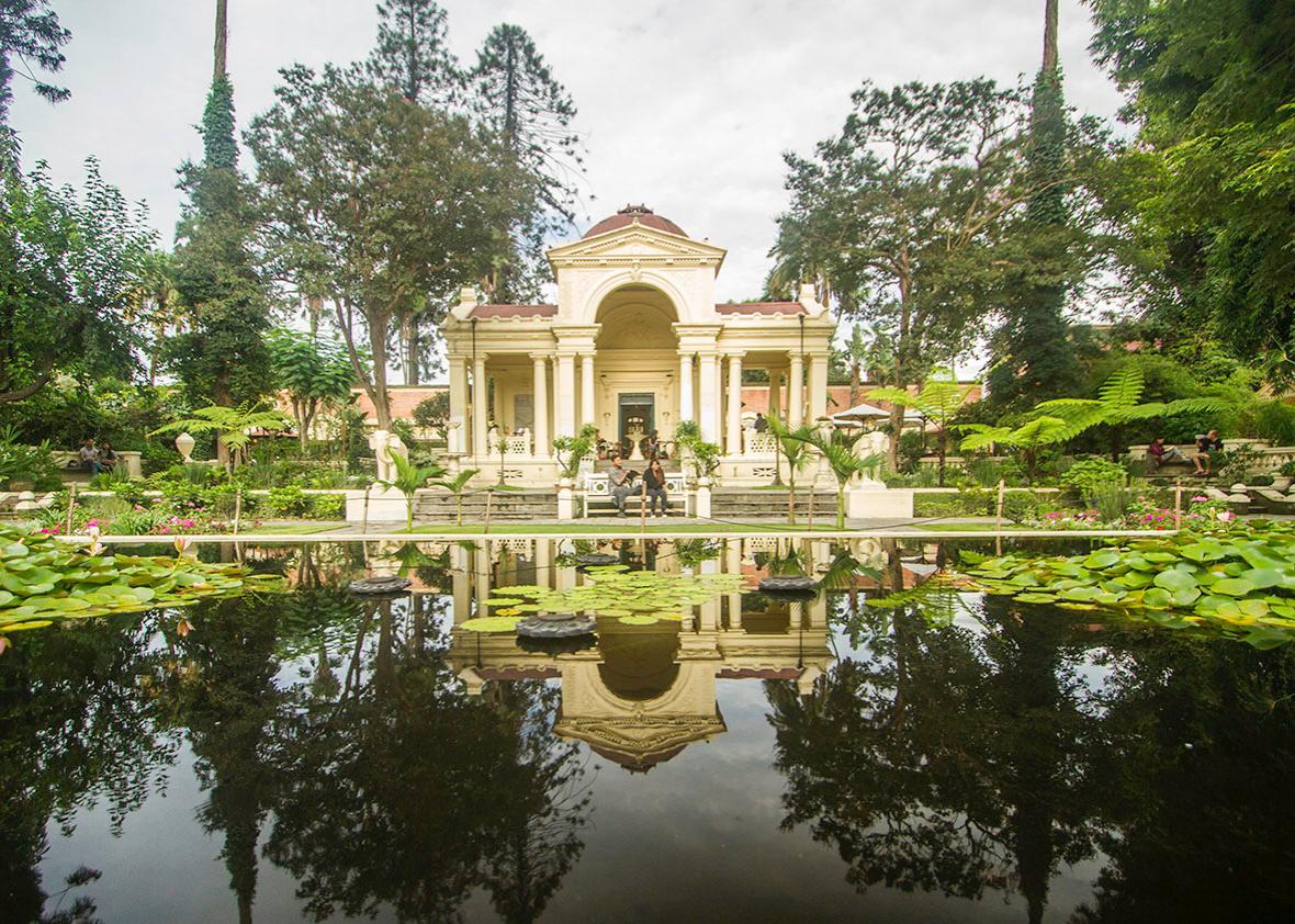 The Garden of Dreams offers Kathmandu youth and tourists a chance to escape the chaos of the city. 