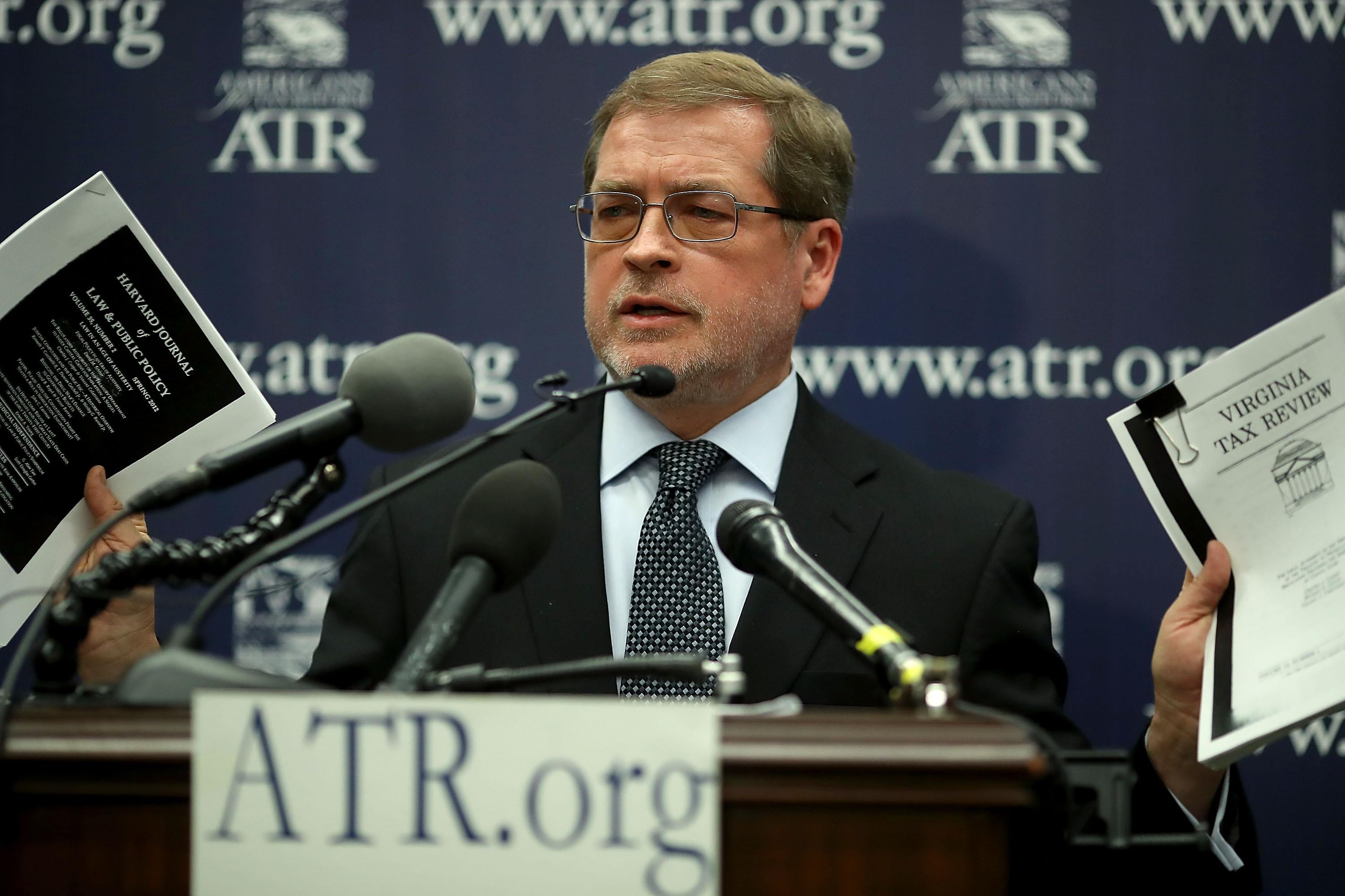 Grover Norquist's Americans for Tax Reform took money from the Paycheck