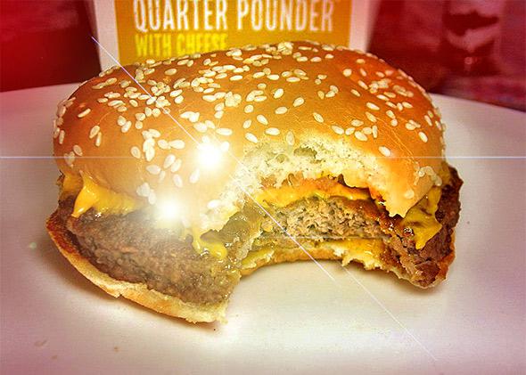 Quarter Pounder with Cheese.