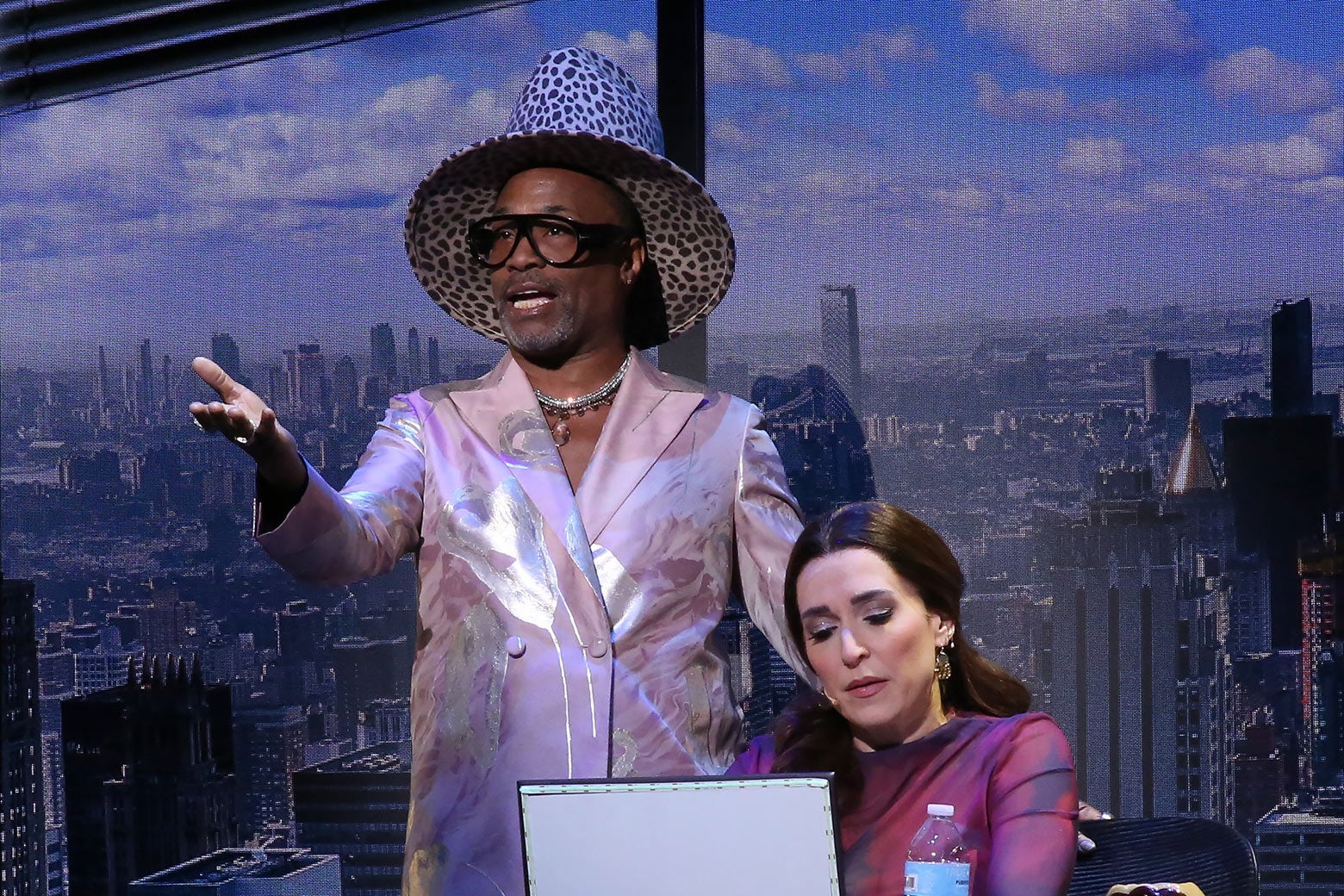 Billy Porter performs at Bill Pay the Musical.