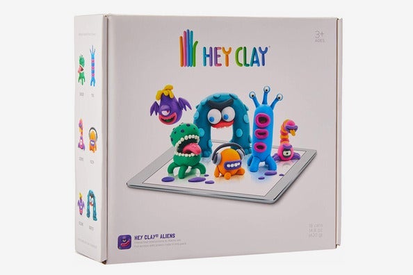 Hey Clay Aliens Colorful Kids’ Modeling Air-Dry Clay