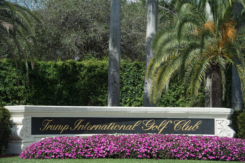Vandals Splash Red Paint Across Trump International Golf