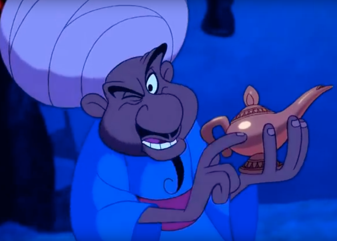 aladdin old man voice