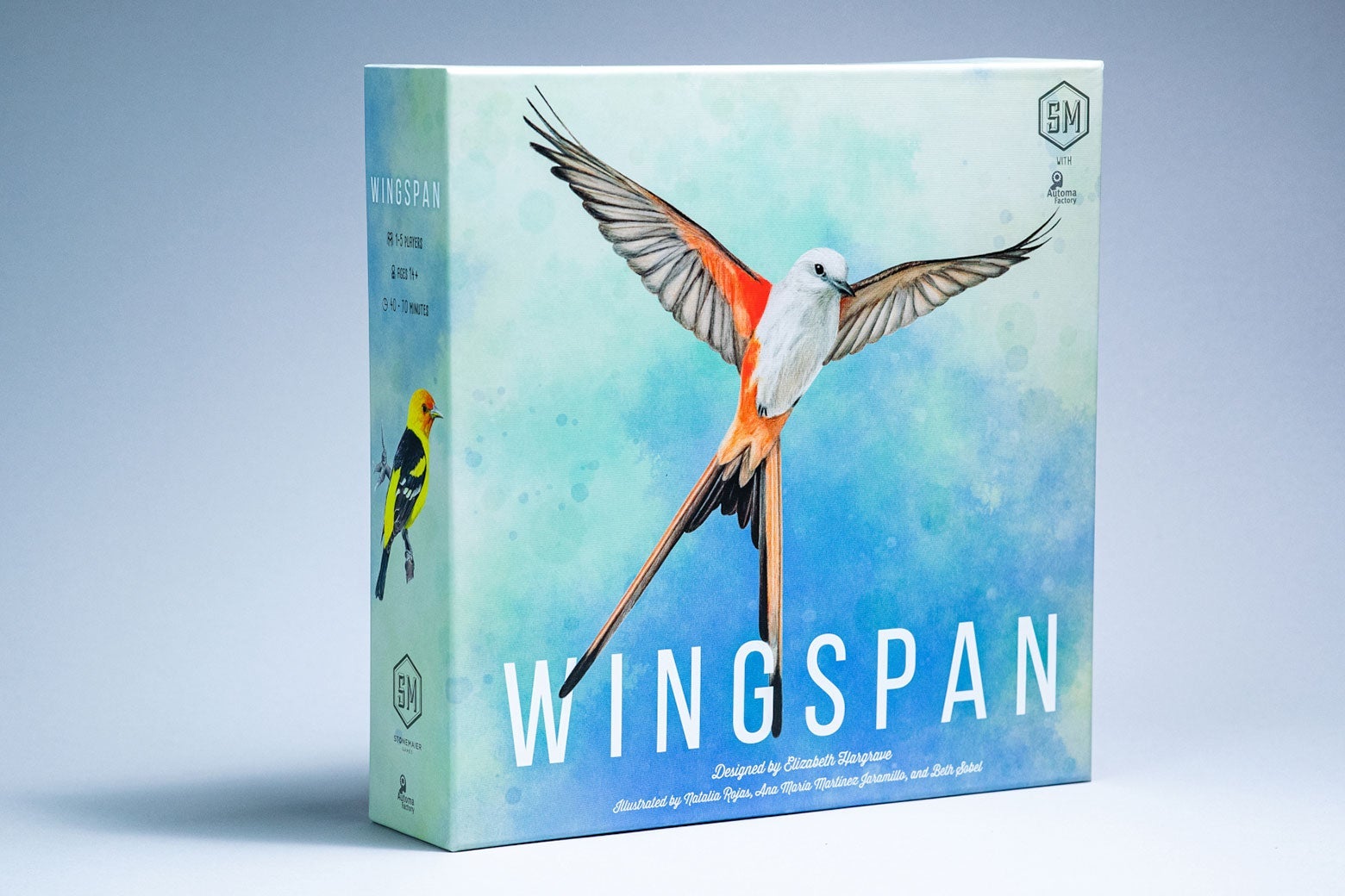 Wingspan game box.