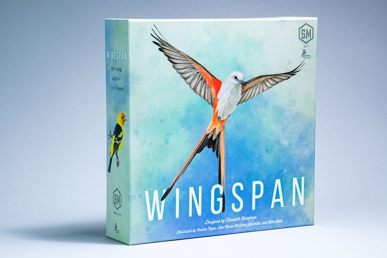 Wingspan game box.