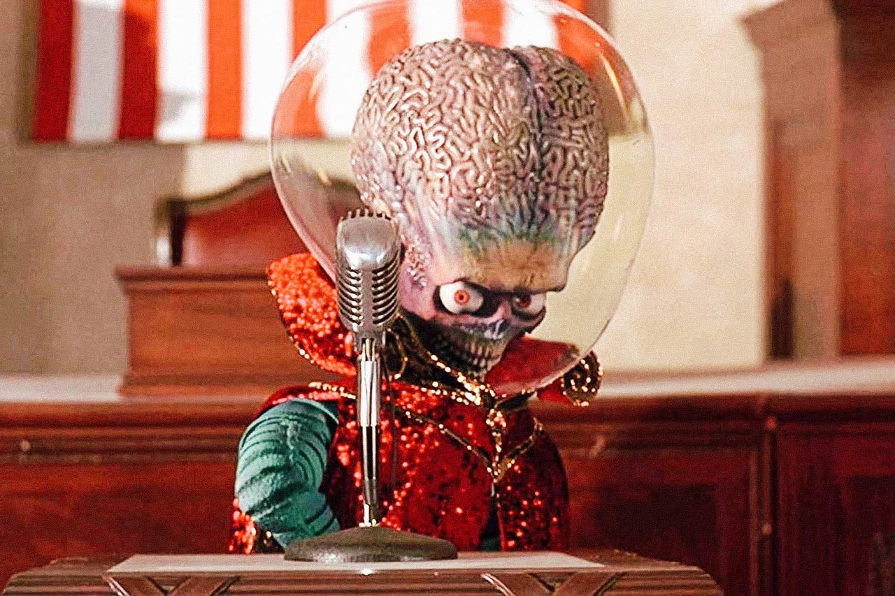 Mars Attacks! is a very modern movie.