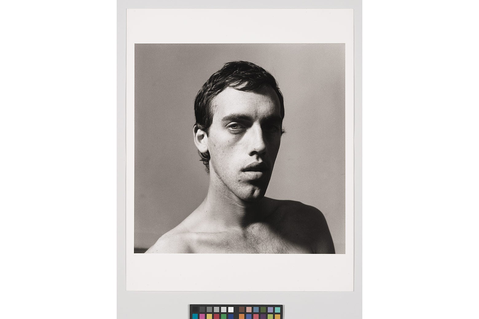 Peter Hujar's photographic portrait of David Wojnarowicz.