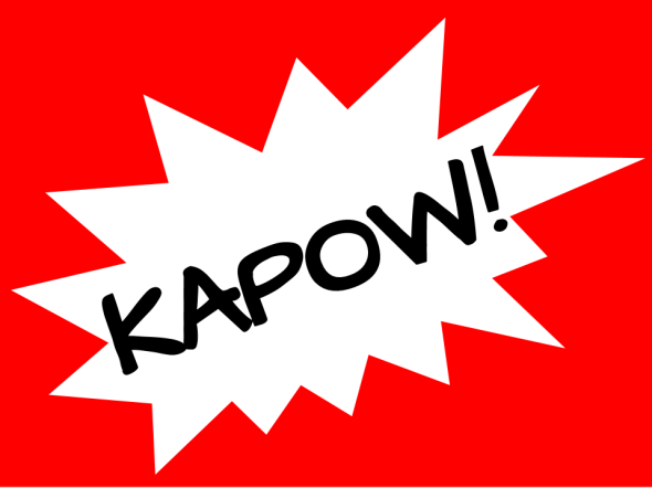 batman kapow font