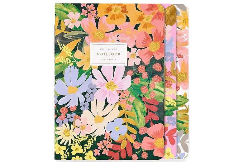 Floral Rifle notebooks.