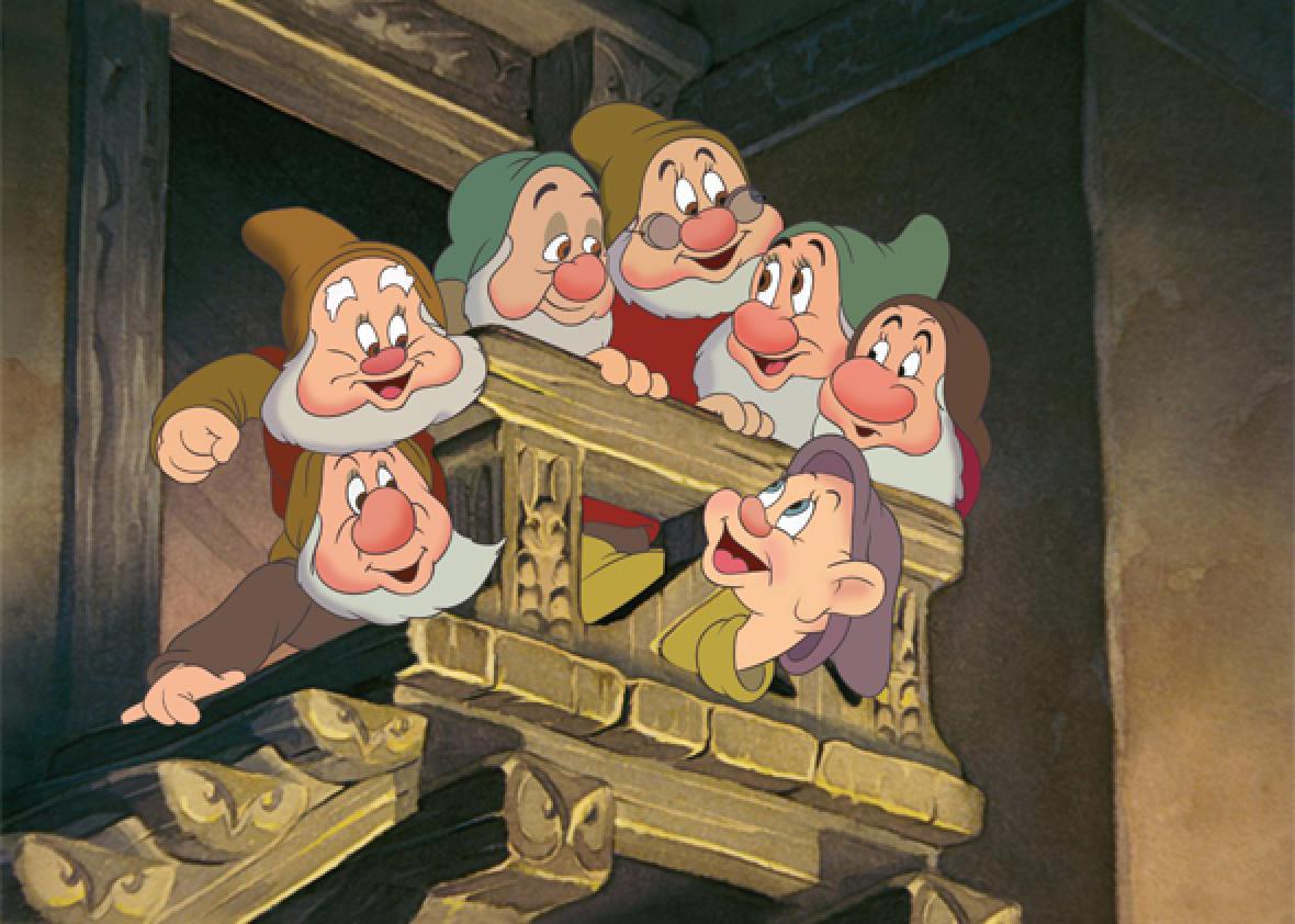 Scenes from "Snow White and the Seven Dwarfs"