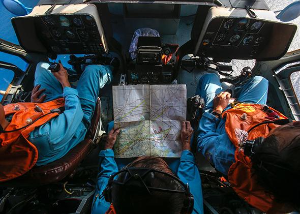 Search for MH370.