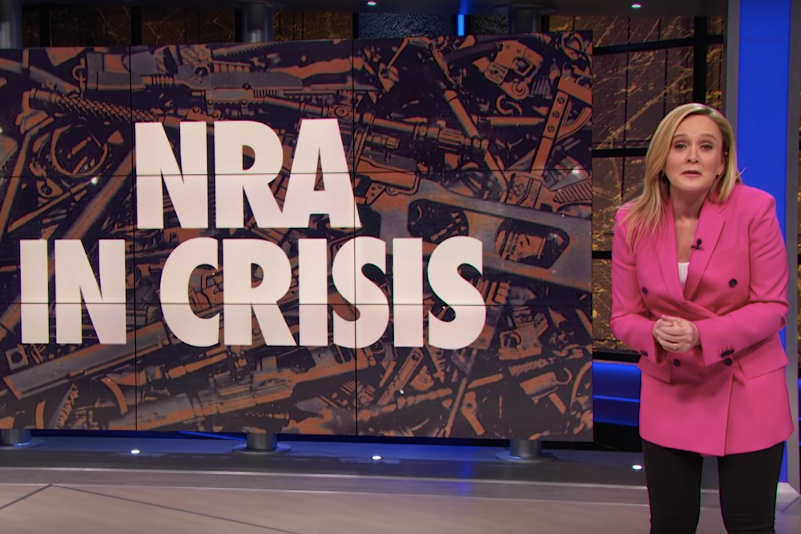 Samantha Bee gloats over the NRA’s crisis (VIDEO).