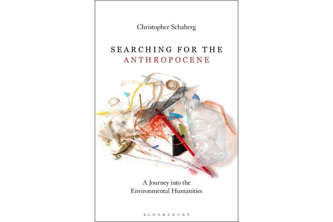 Book cover of Searching for the Anthropocene.