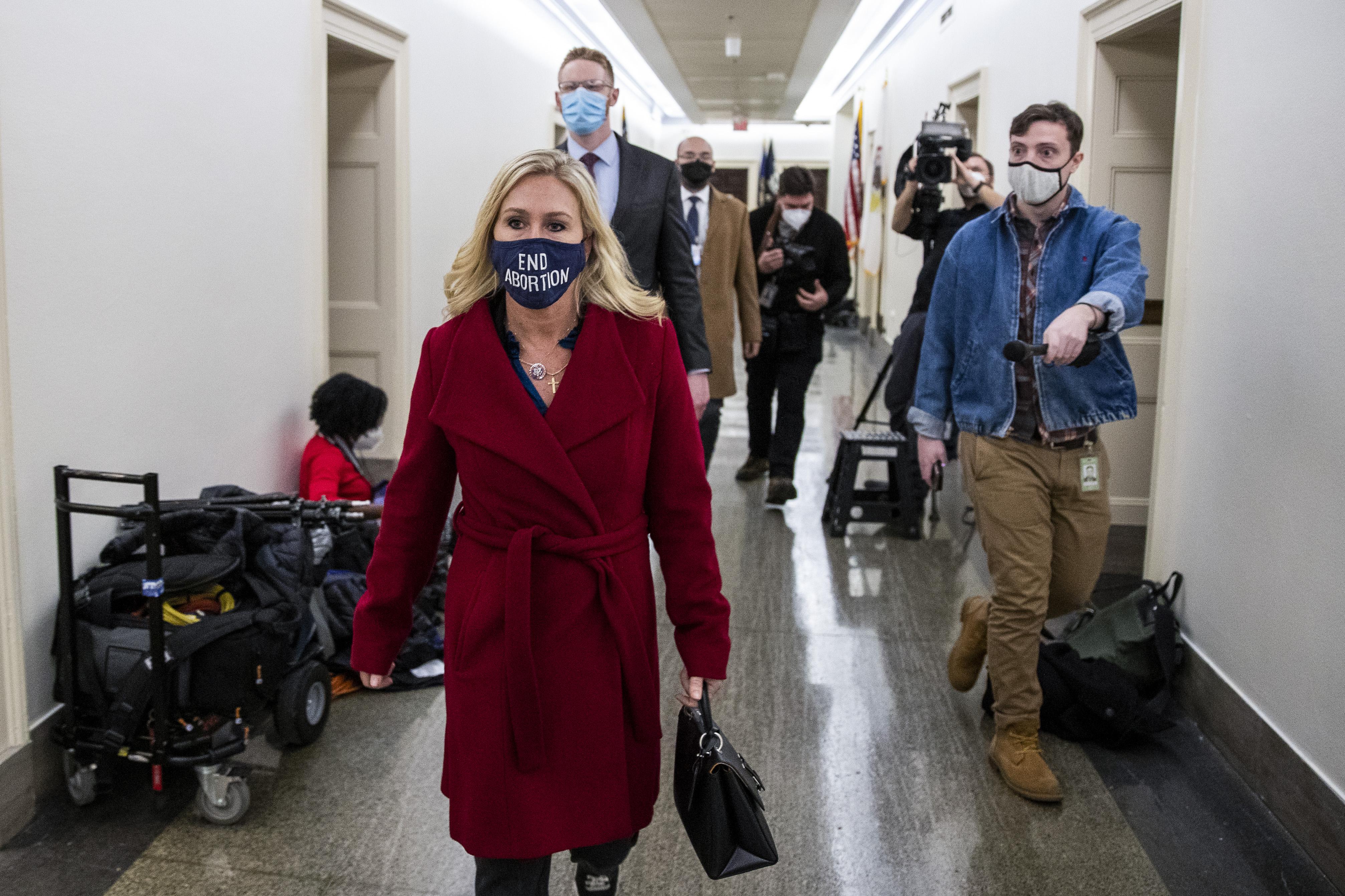 House Democrats Prepare to Punish Marjorie Taylor Greene