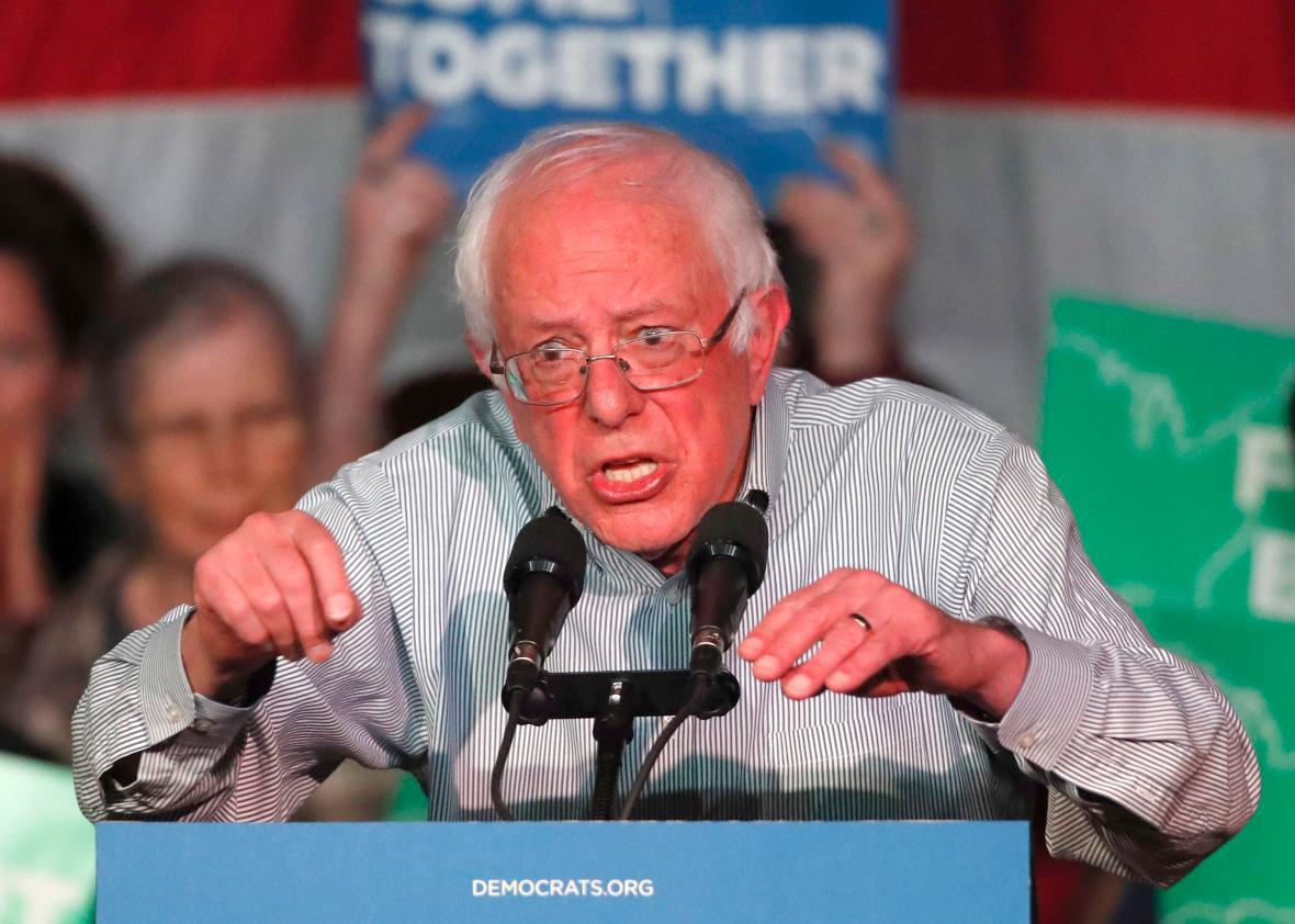 Bernie Sanders Says The Model Of The Democratic Party Is Failing.