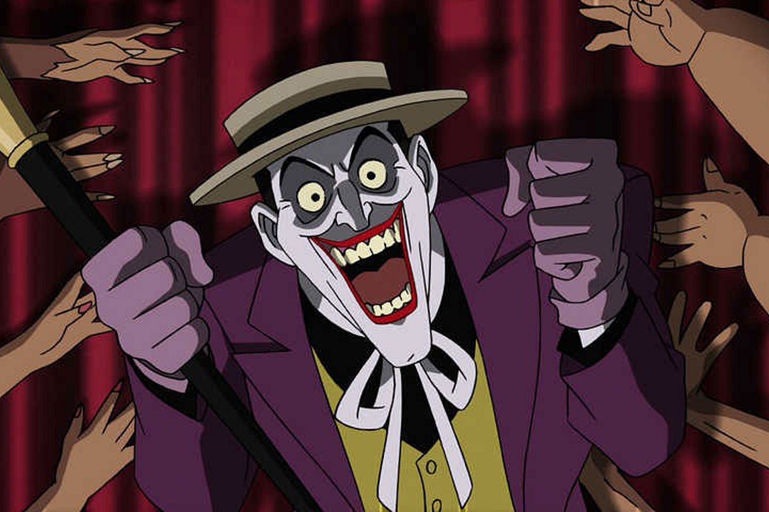 batman the animated series joker laugh