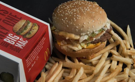 how much does a big mac cost in new york
