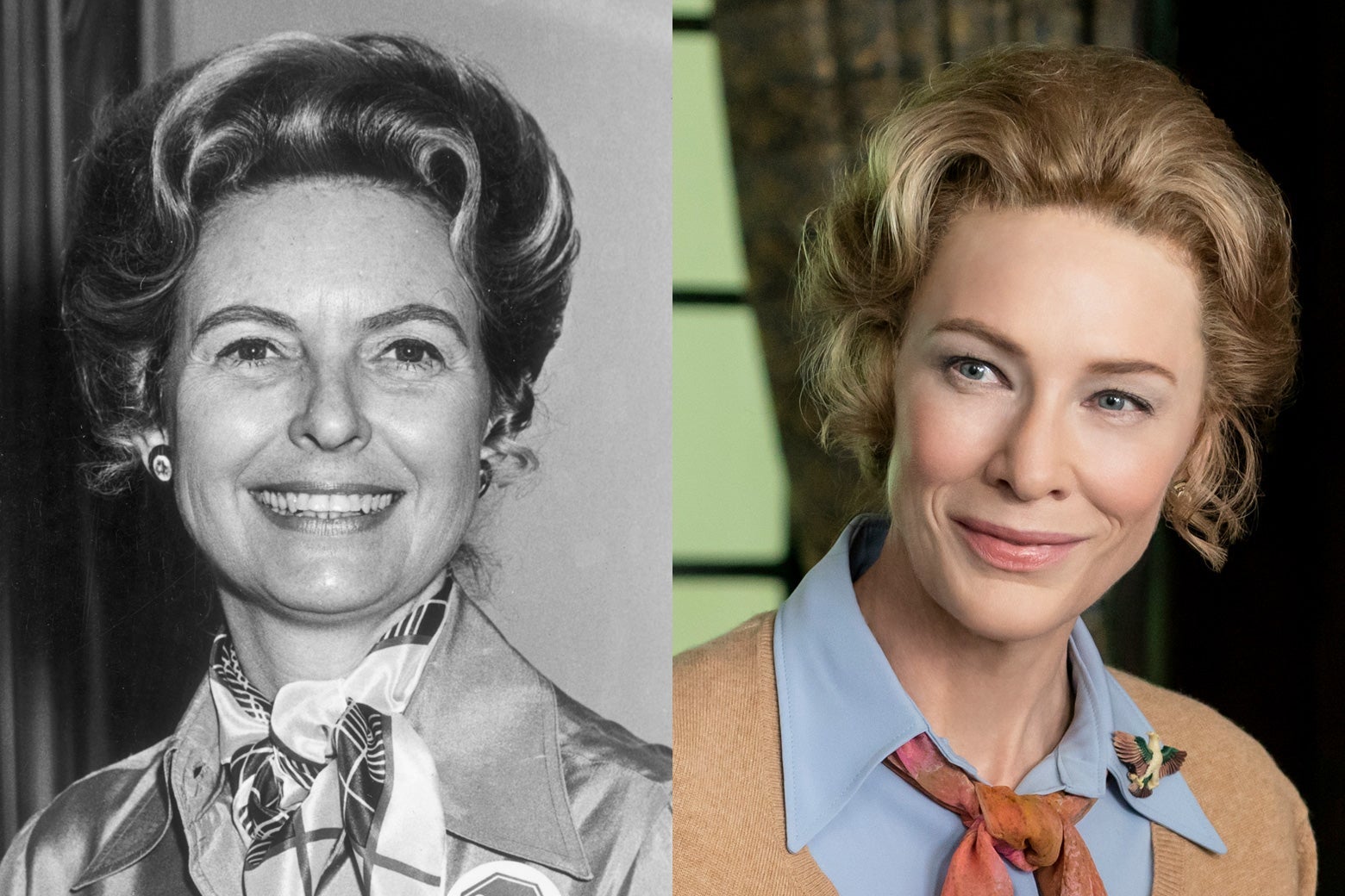 Phyllis Schlafly and Cate Blanchett.