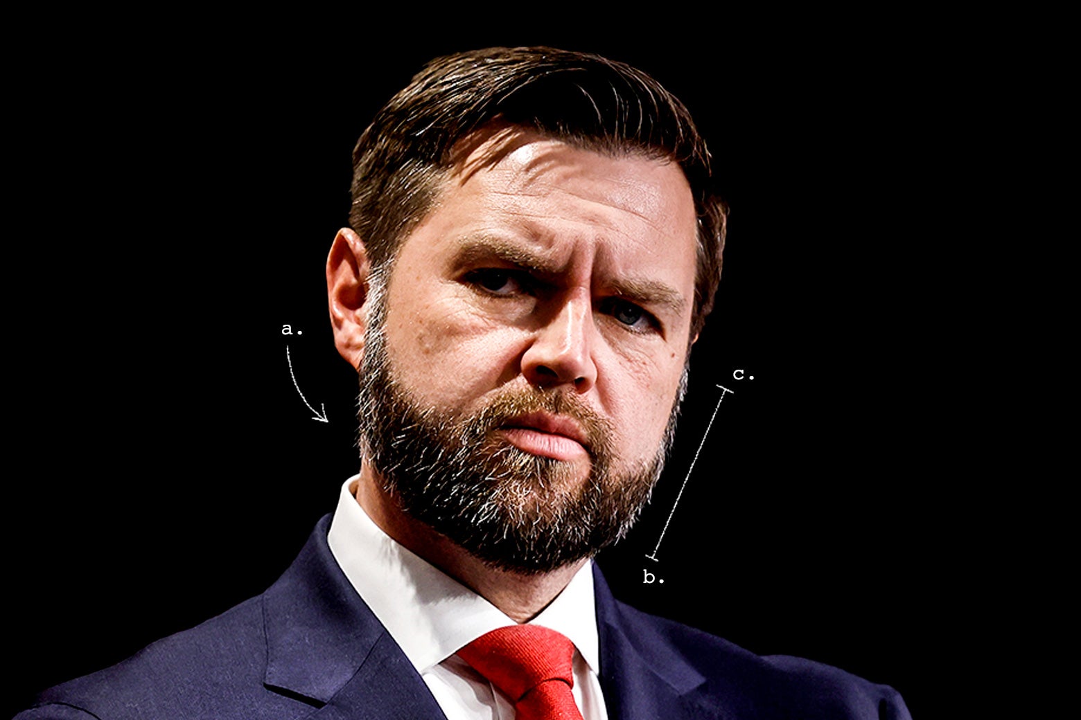 J.D. Vance Donald Trump’s VP: Unfortunately, his beard is pretty good.