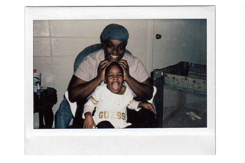 Mattie with her three-year-old daughter.