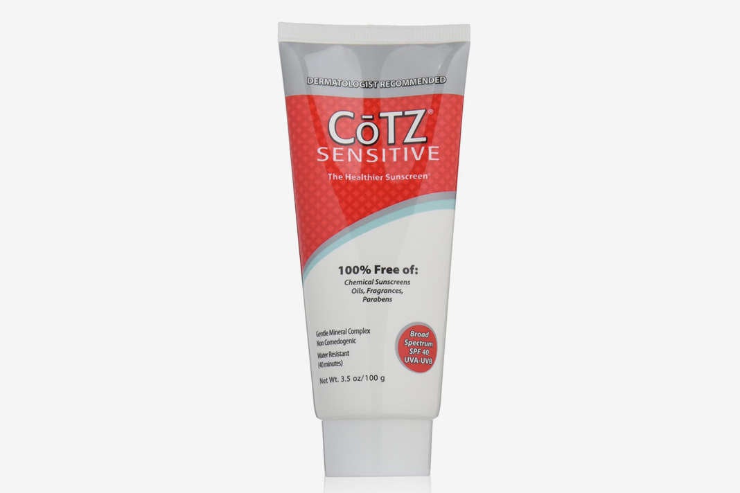 CoTZ SPF 40 UVB/UVA Sunscreen.
