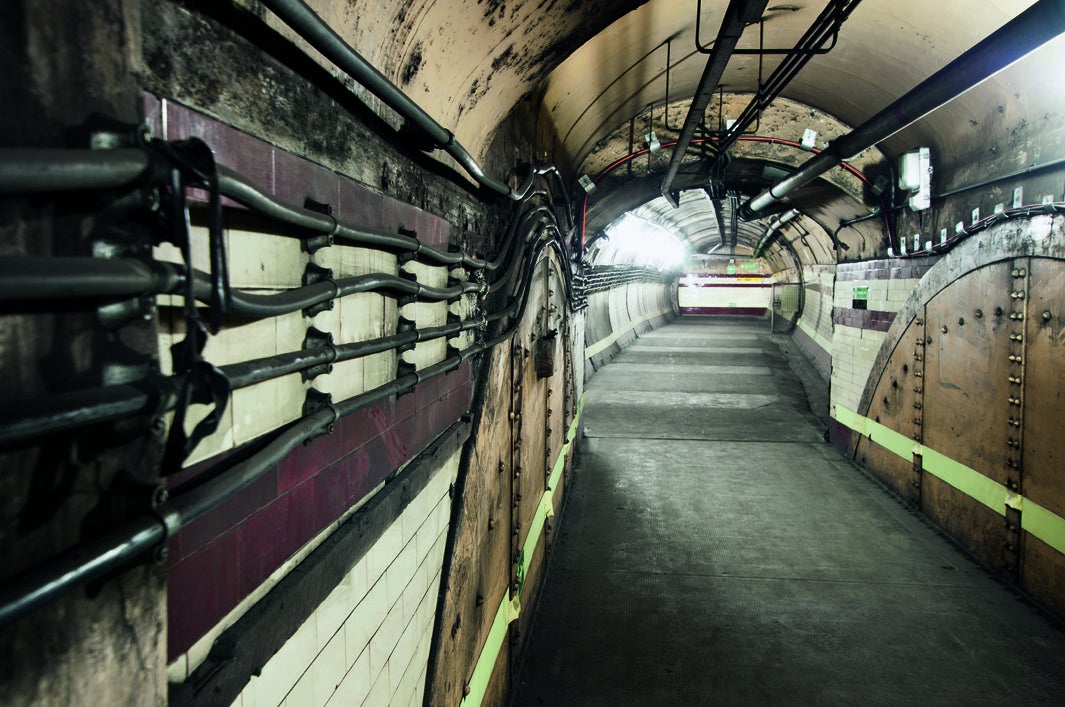 Bradley L. Garrett photographs subterranean London in his book