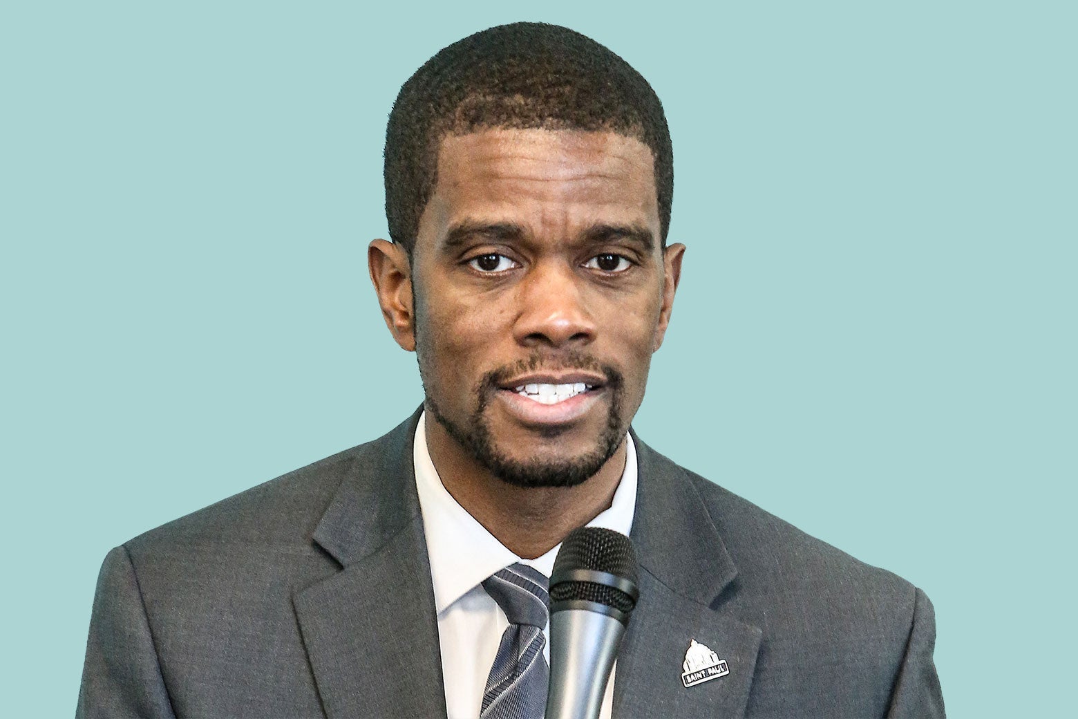 Melvin Carter, the first black mayor of St. Paul, Minnesota, on