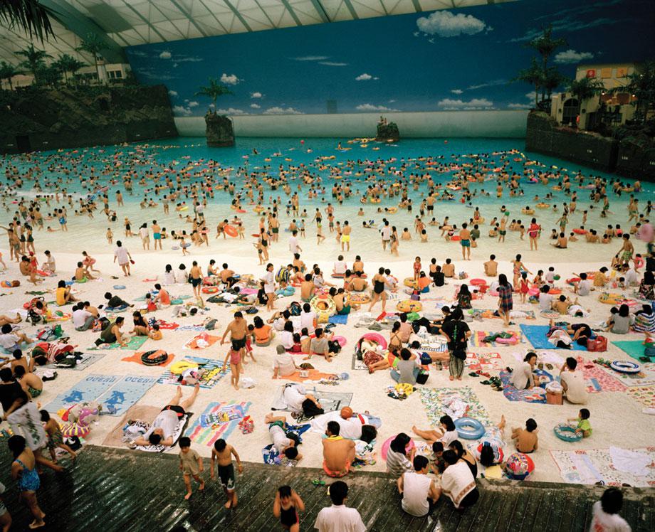 MIYAZAKI, Japan—The Ocean Dome, 1996. From Life's a Beach (Aperture, 2012).